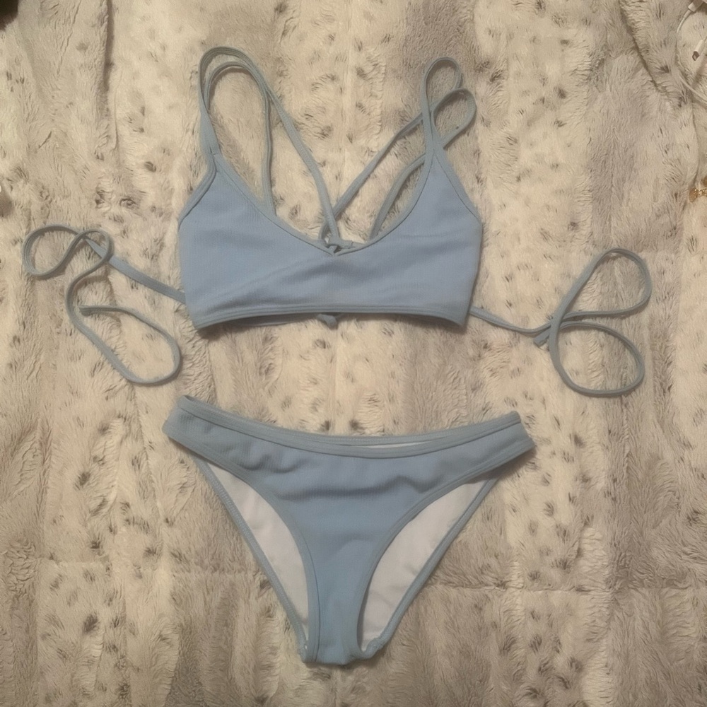 Blue Bikini Set